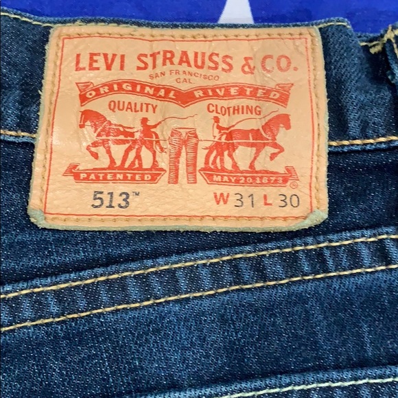 Levi’s 513 Blue Jeans  HOST PICK UNISEX - Picture 4 of 6
